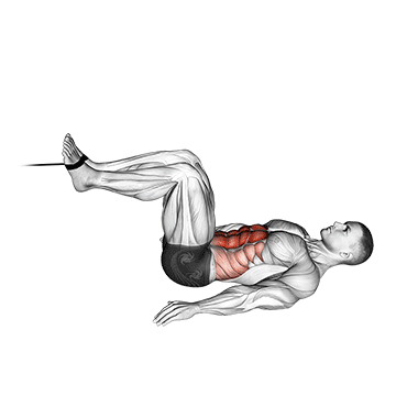 Demostración del ejercicio: Crunch Inverso: Activa el Abdomen Inferior sin Dañar la Lumbar